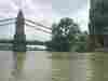 The steps under Hammersmith Bridge