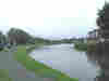 The Bude Canal next to the Information Centre car park