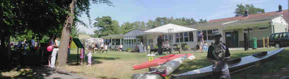 The launch point at Mytchett