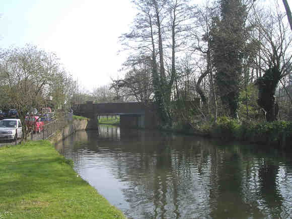 The Wey Navigation at Stoke Bridge