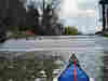 Weir watching  so shallow I think I could`ve walked up it. © Matt Oseman