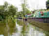 Some Narrow Boats on the river © Matt Oseman